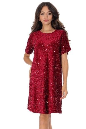Rochie de searÃ„Æ’ A line cu paiete Grena Aimelia DR4803