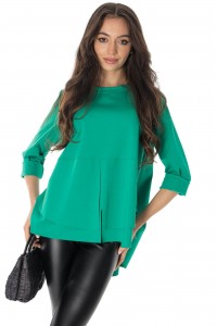 Oversized casual top in Green Aimelia BR2752