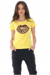 "Sequin lip" T-shirt, Aimelia - BR2273