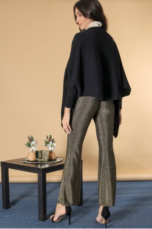 A chic wool blend cardigan,Black, Aimelia BR2708