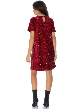 Rochie de searÃ„Æ’ A line cu paiete Grena Aimelia DR4803