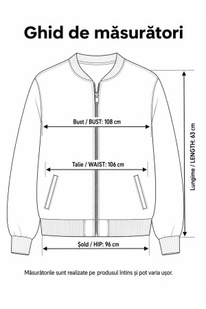 Jacheta neagra cu imprimeu floral exotic si inchidere cu fermoar Roh JR688