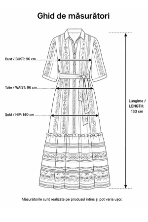 Women’s Cotton Maxi Dress with Ethnic Embroidery & Tie Waist DR4851 Women’s Cotton Maxi Dress with Ethnic Embroidery & Tie Waist DR4851