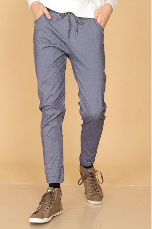 A casual trouser TR479 in Grey with 4 pockets